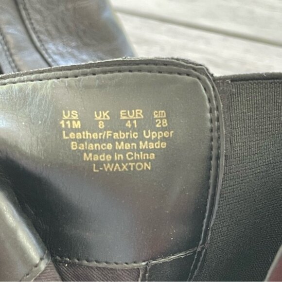 Franco Sarto Waxton Black Leather Boots Womens Size 11 - Picture 3 of 6